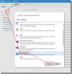 Create Xamarin.Android build