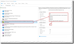 Enable Jarsigning and Zipalign