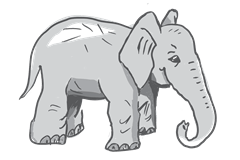 Elephant, Agile, Animal, Sketch, Requirements, Story Telling