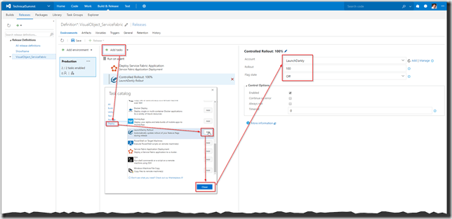 LaunchDarkly Controlled Rollout