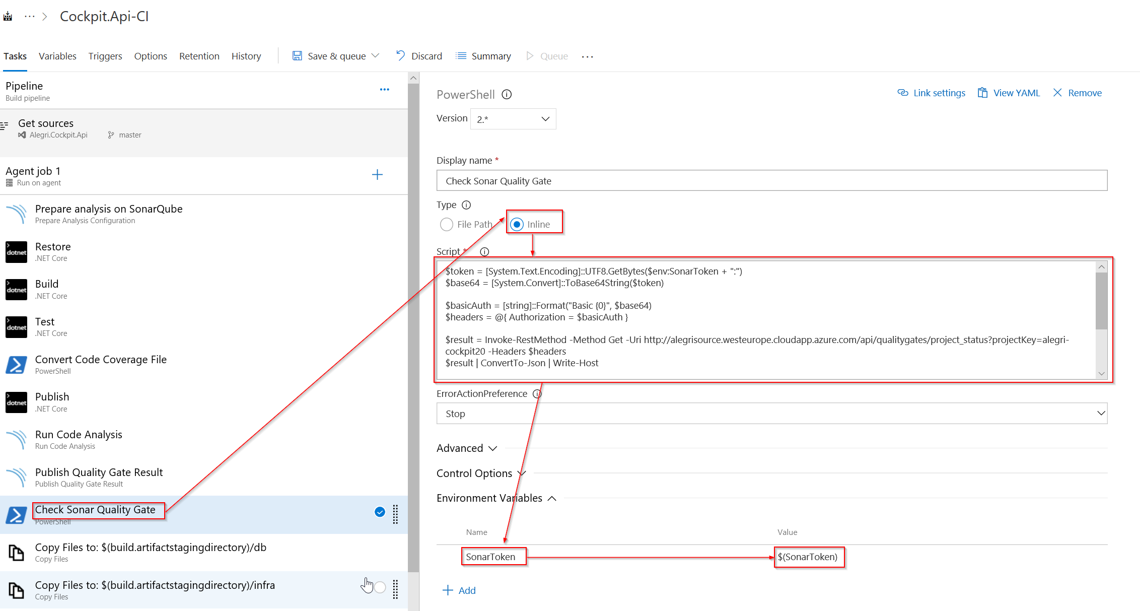 Fail your Azure DevOps pipeline if SonarQube Quality Gate fails ...