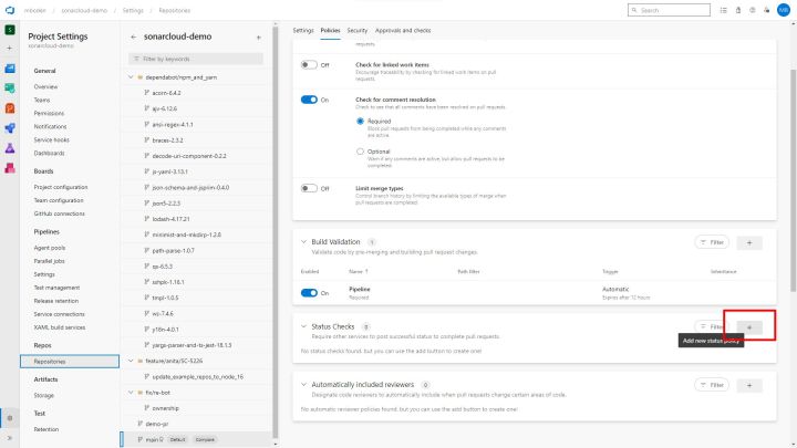 Integrating SonarCloud with Azure DevOps – writeabout.net